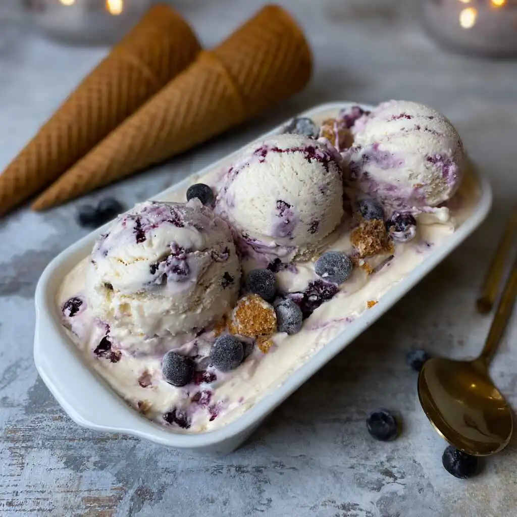 blueberry muffin ice cream
