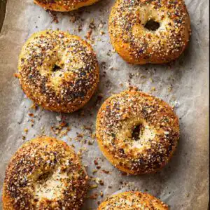 protein bagel recipe cottage cheese stacked