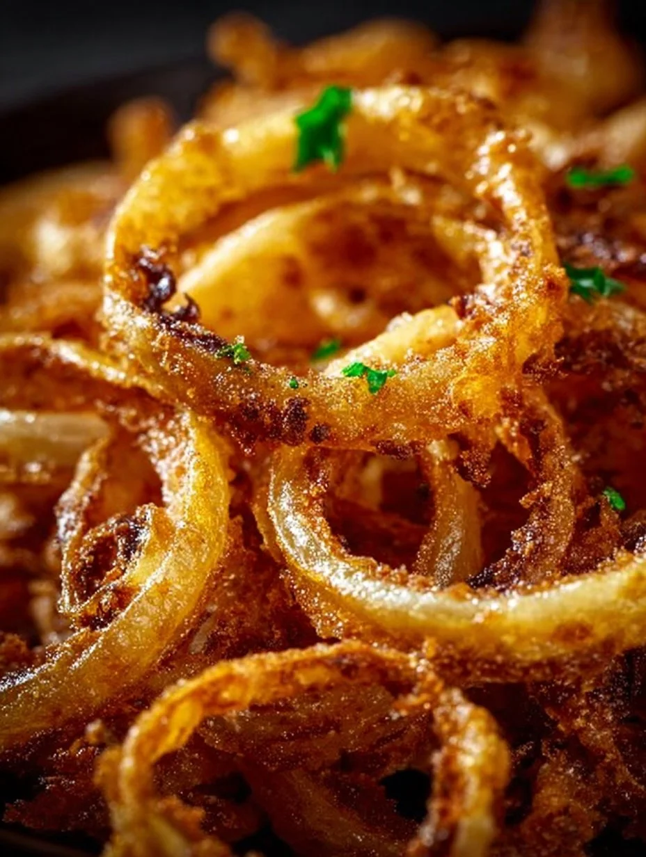Air fryer crispy onions recipe for delicious, crunchy toppings