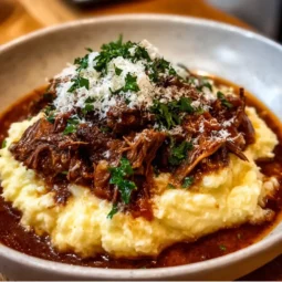 Short Rib Ragu with Parmesan Mashed Potatoes