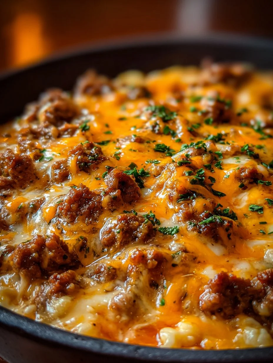Delicious Beefy Garlic Butter Bowl with juicy beef and rich garlic butter sauce