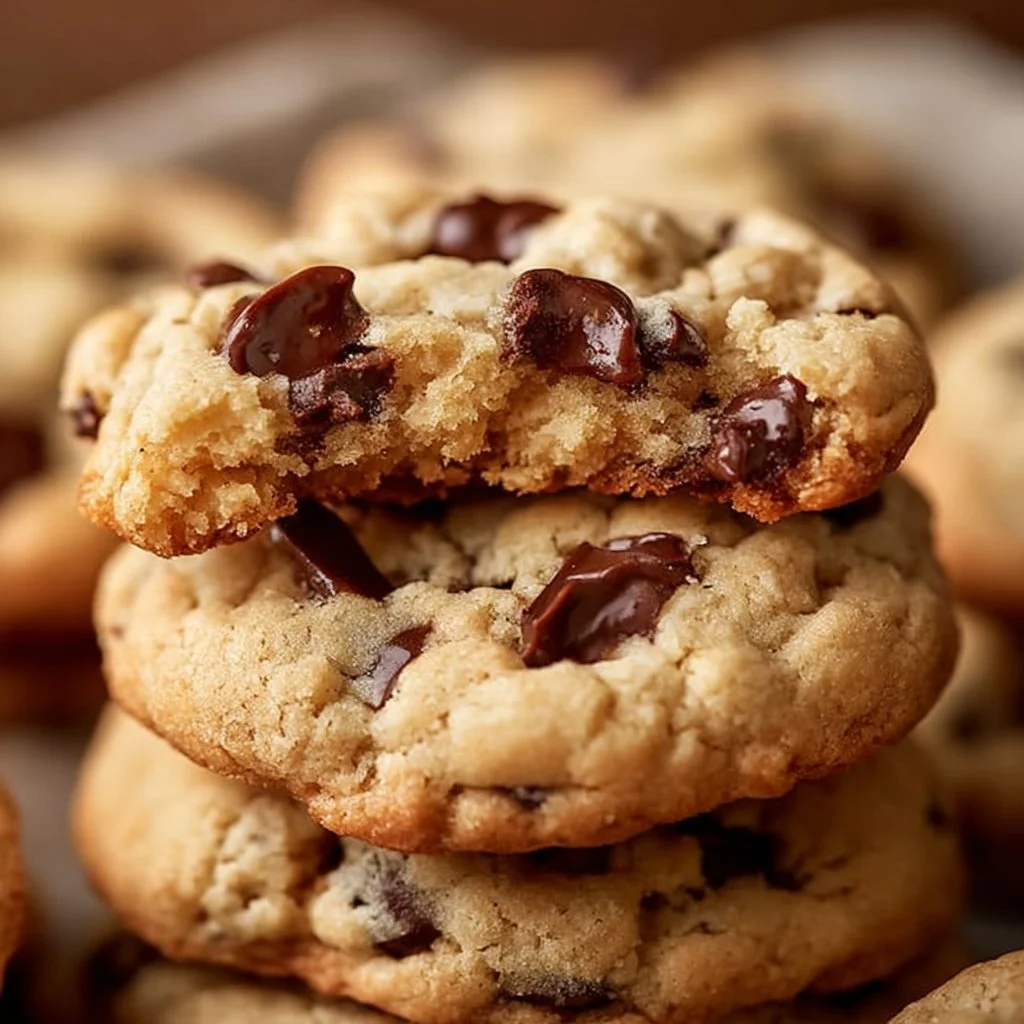 Healthy cottage cheese protein cookies on a plate