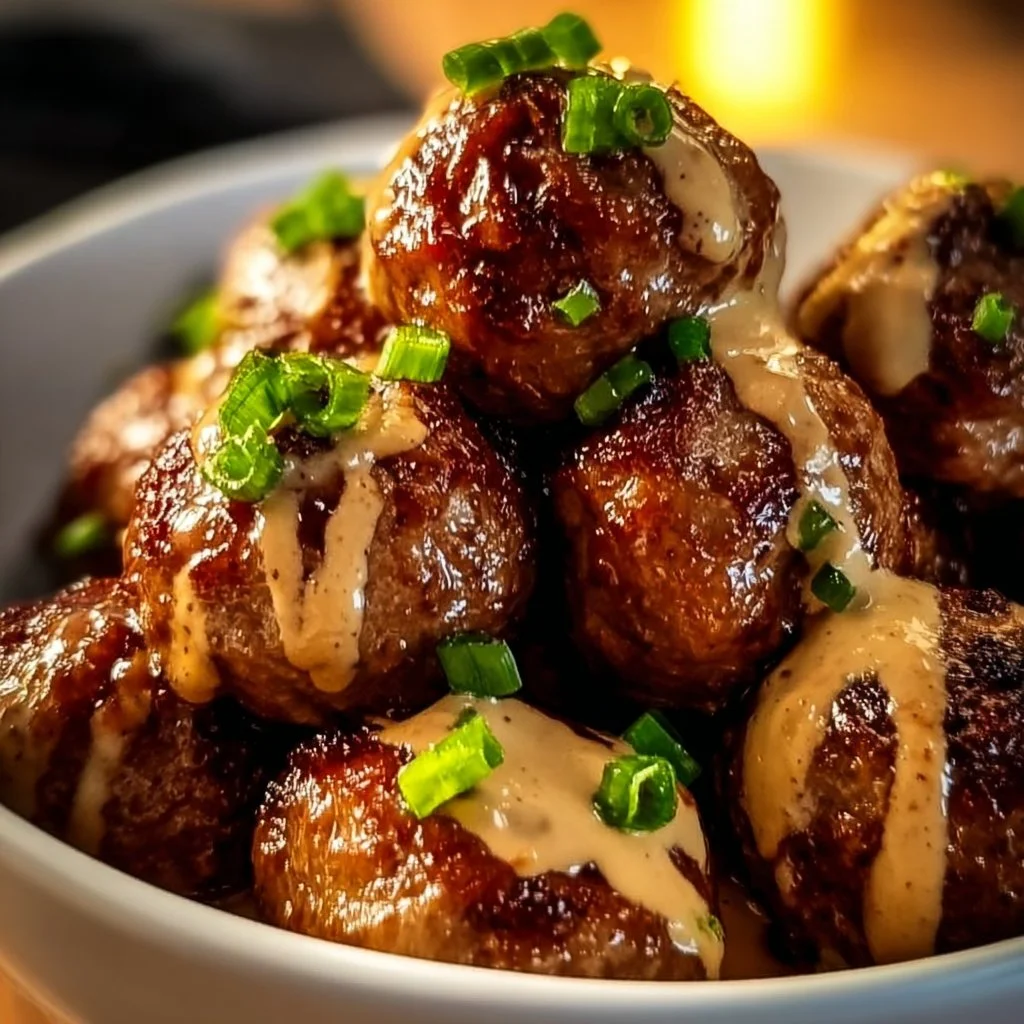 Delicious Korean BBQ meatballs on a grill, showcasing rich flavors and spices.