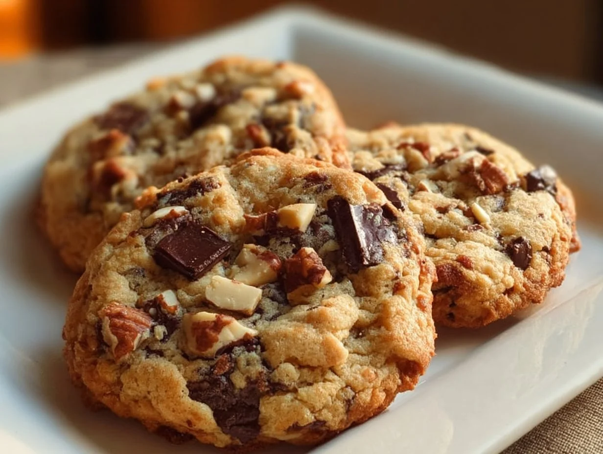 Homemade Cowboy Cookies inspired by Laura Bush's famous recipe