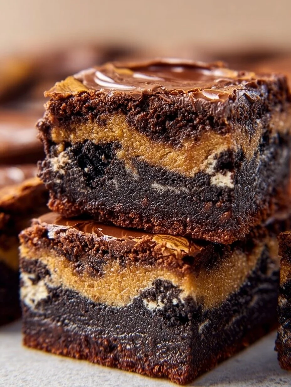 Delicious Oreo Brownie Cookie Bars with chocolate and Oreo cookies