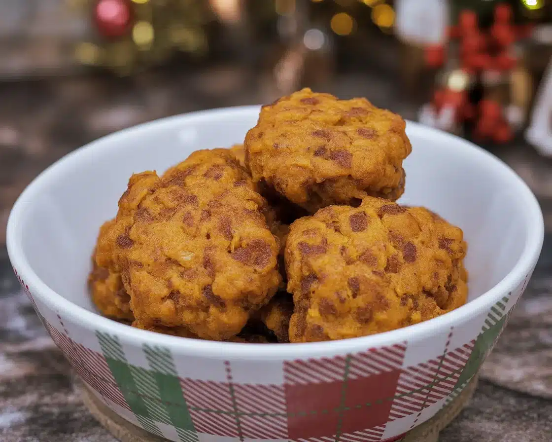 Delicious Rotel Cream Cheese Sausage Balls with a Tex Mex twist, perfect for parties.