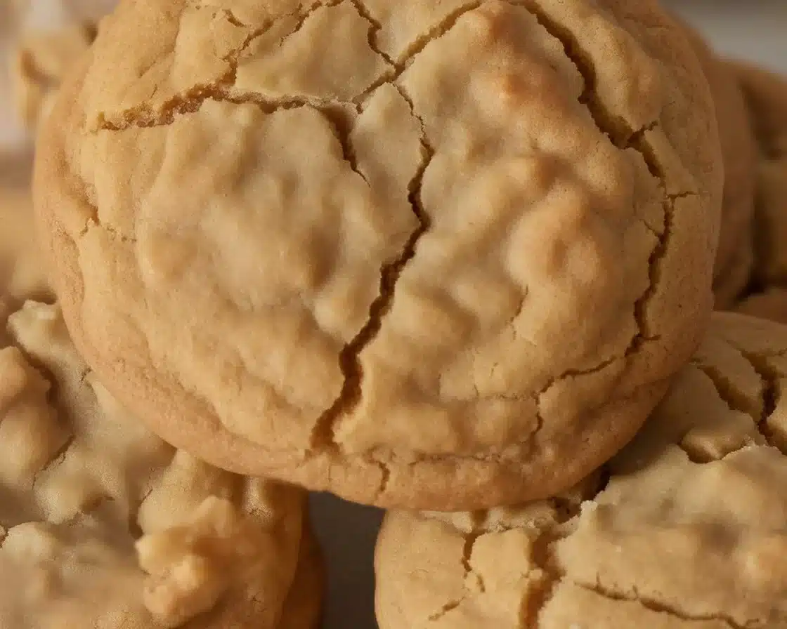Delicious Brown Sugar Cinnamon Butter Cookies on a plate ready for serving.