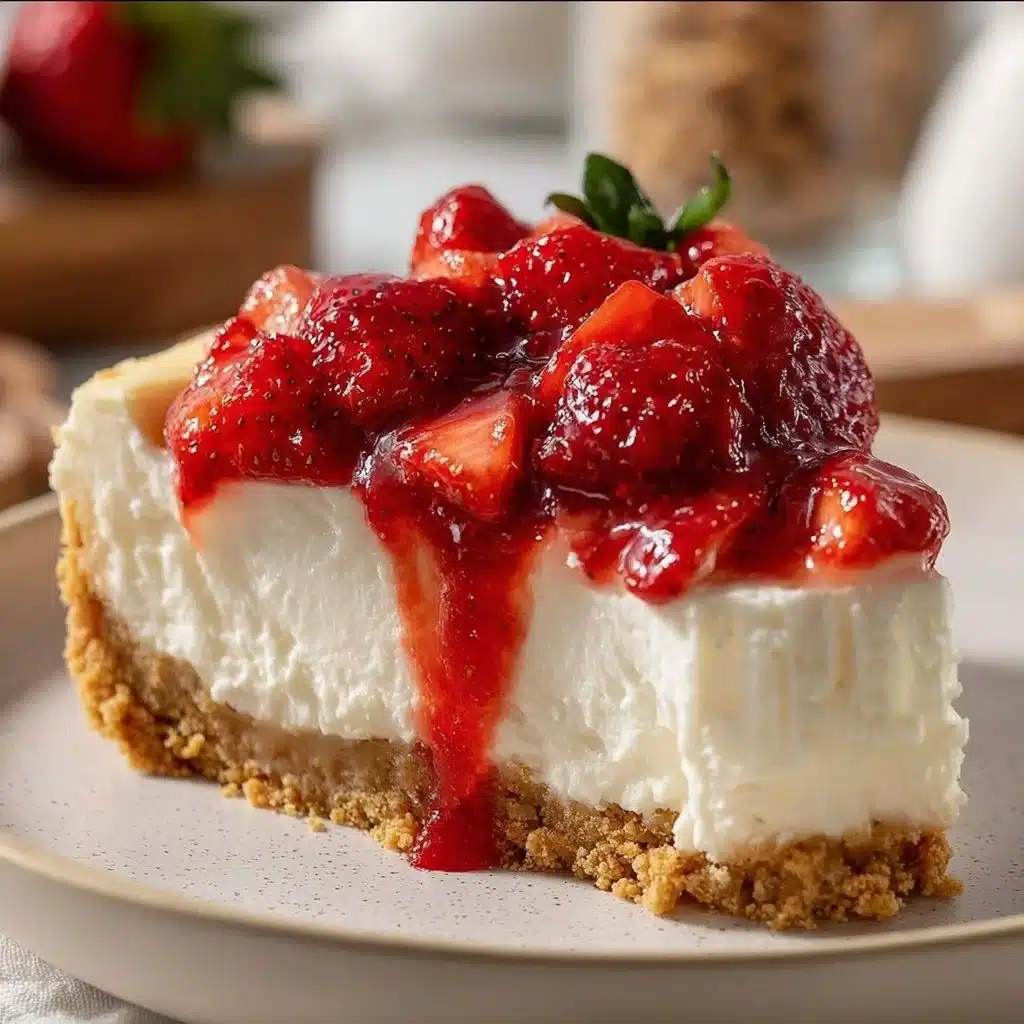 Delicious Marshmallow Whip Cheesecake topped with whipped cream and chocolate drizzle