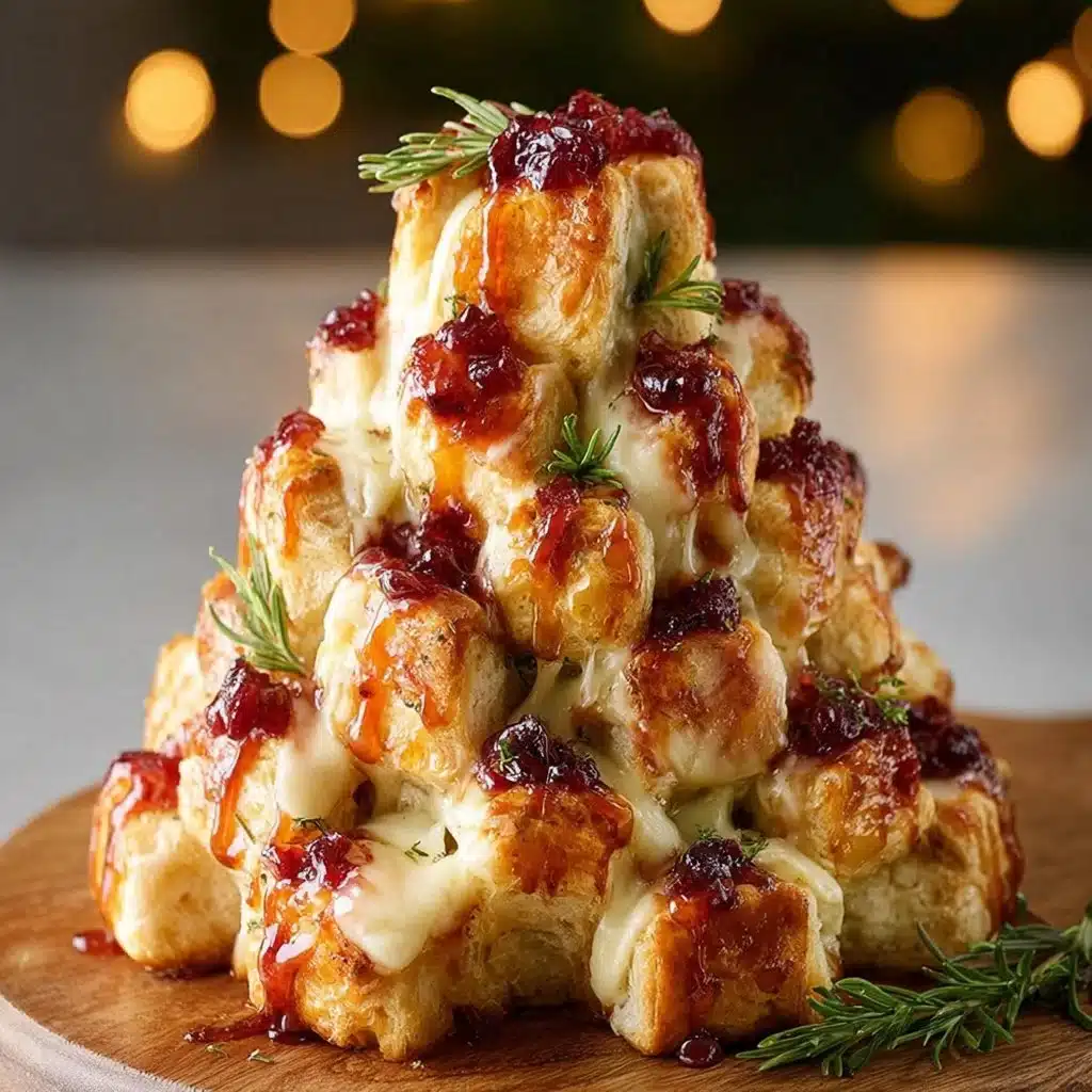 Deliciously baked Tree Pull-Apart Bread ready for sharing.