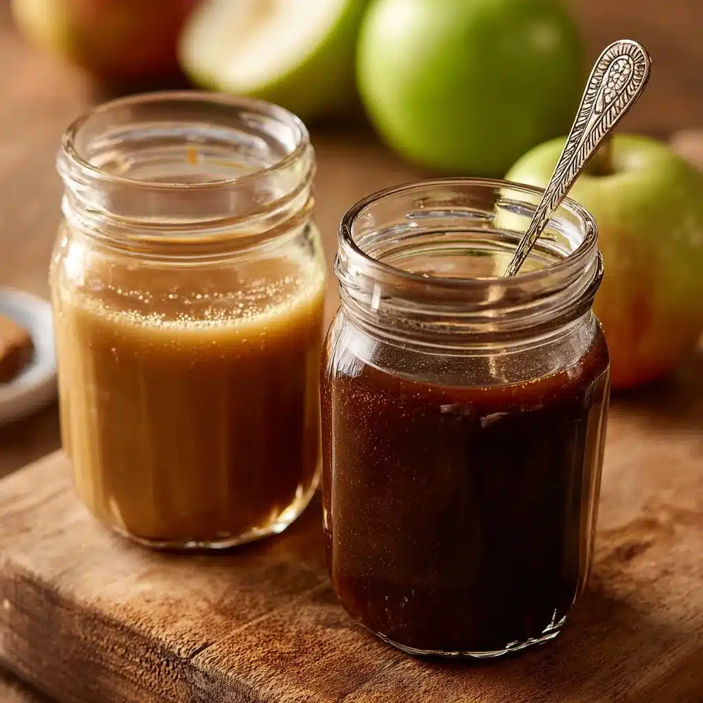 Homemade Apple Chai Syrup and Apple Crisp Chai for warm fall beverages