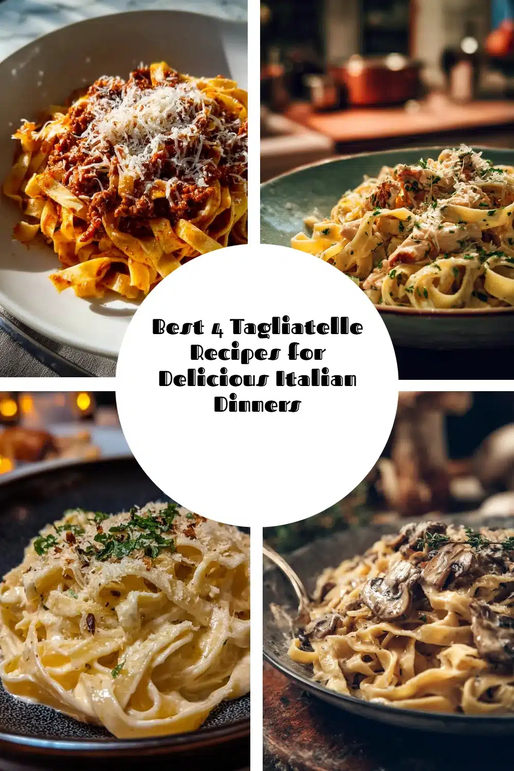 Delicious tagliatelle recipes for authentic Italian dinners