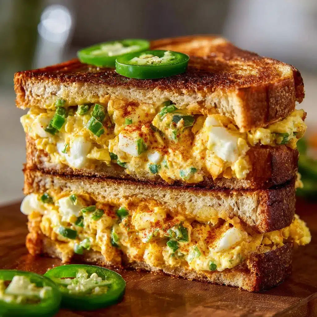 Crispy egg salad served in a bowl garnished with fresh herbs