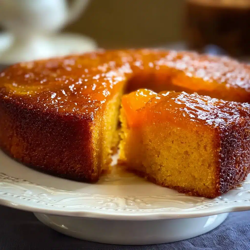 Grandma's Famous Sweet Potato Butter Cake topped with creamy icing