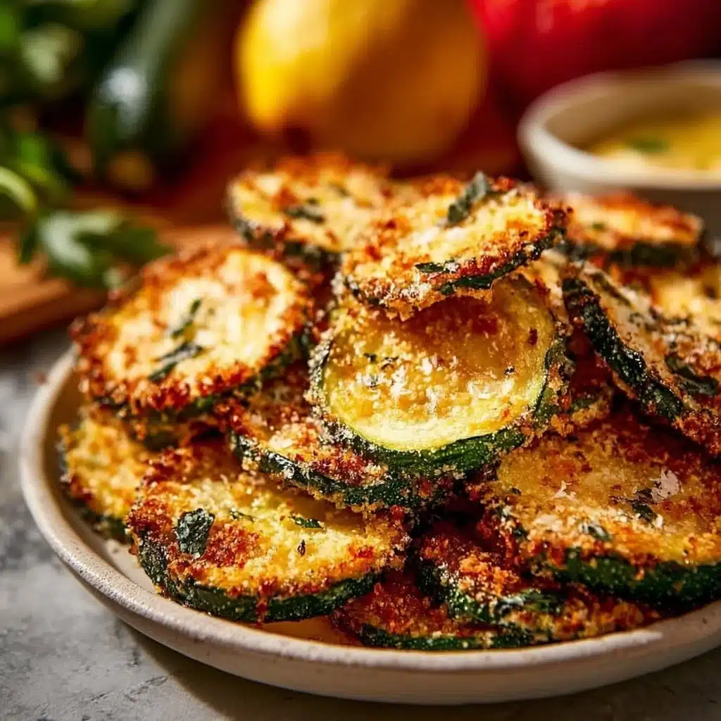 Baked Parmesan Zucchini - a healthy and flavorful side dish made with fresh zucchini.