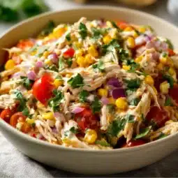 Delicious Chipotle Lime Chicken Salad with fresh ingredients and zesty flavors