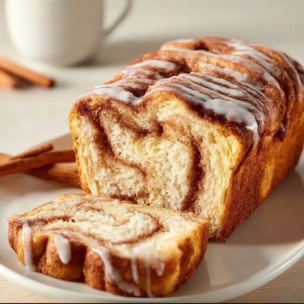Cinnamon Roll Cottage Cheese Loaf - a delicious twist on traditional cinnamon rolls.