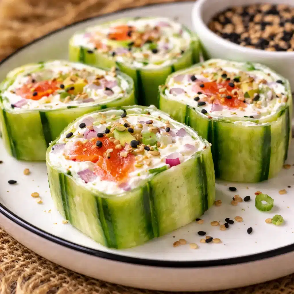 High protein salmon roll with fresh ingredients and vibrant vegetables