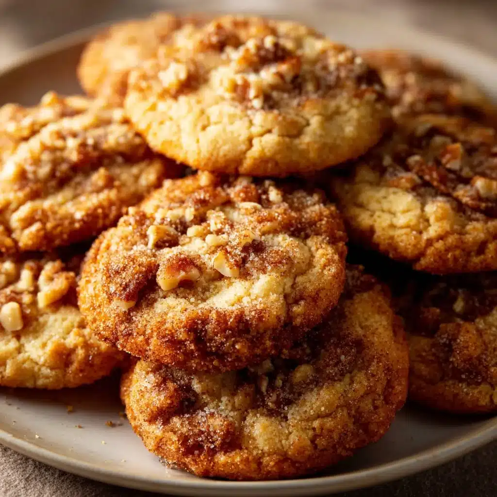 Delicious Gilmore Girls inspired coffee cake cookies on a plate.