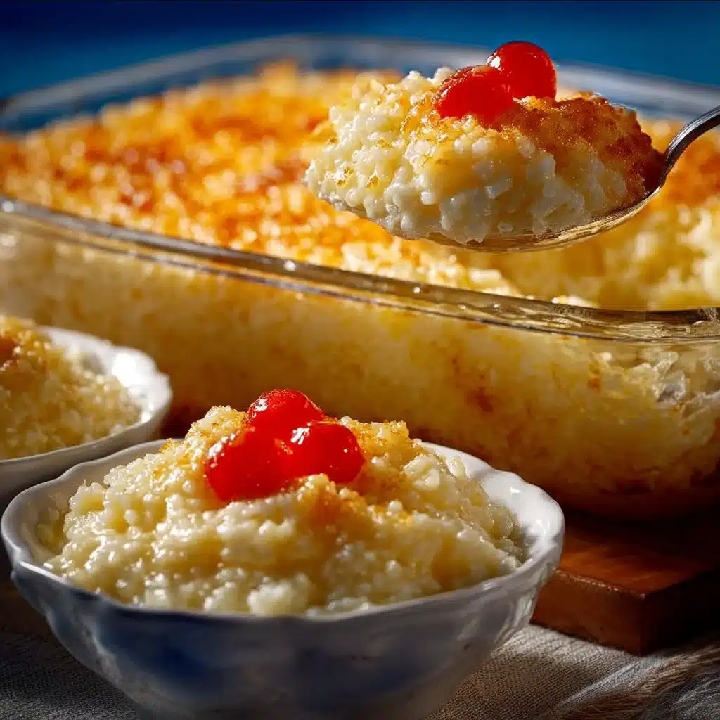 Delicious glorified rice served in a bowl with garnishes.