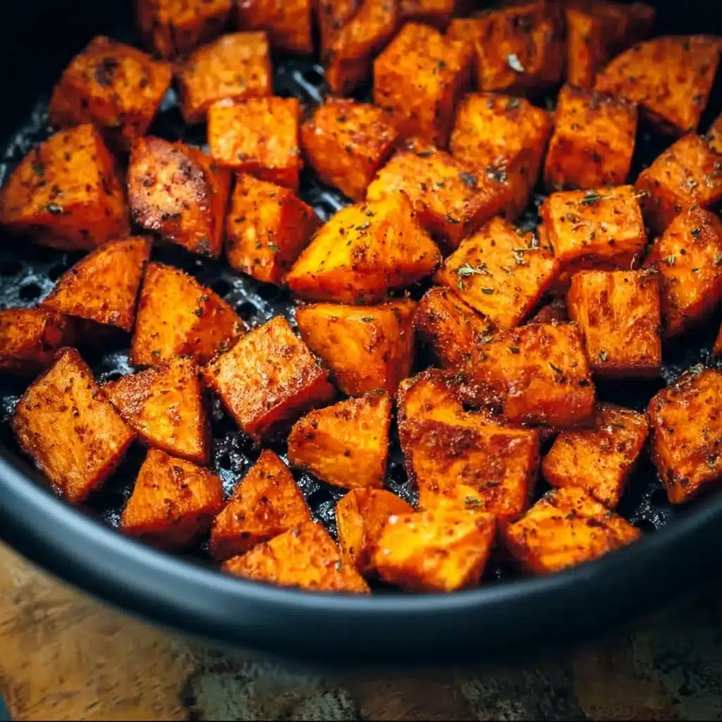 Air Fryer Sweet Potato Cubes