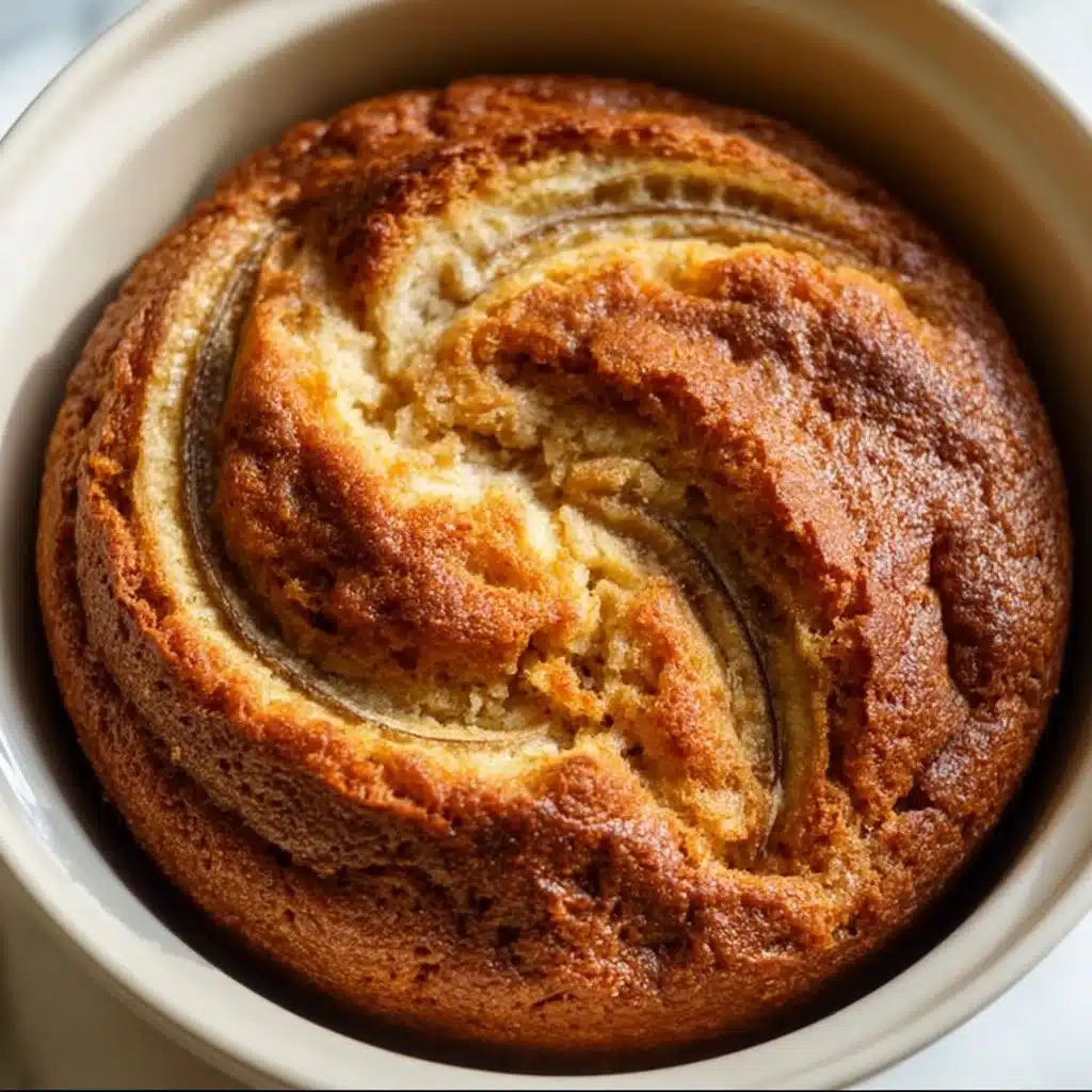 Delicious banana bread made in a crockpot with ripe bananas and spices.
