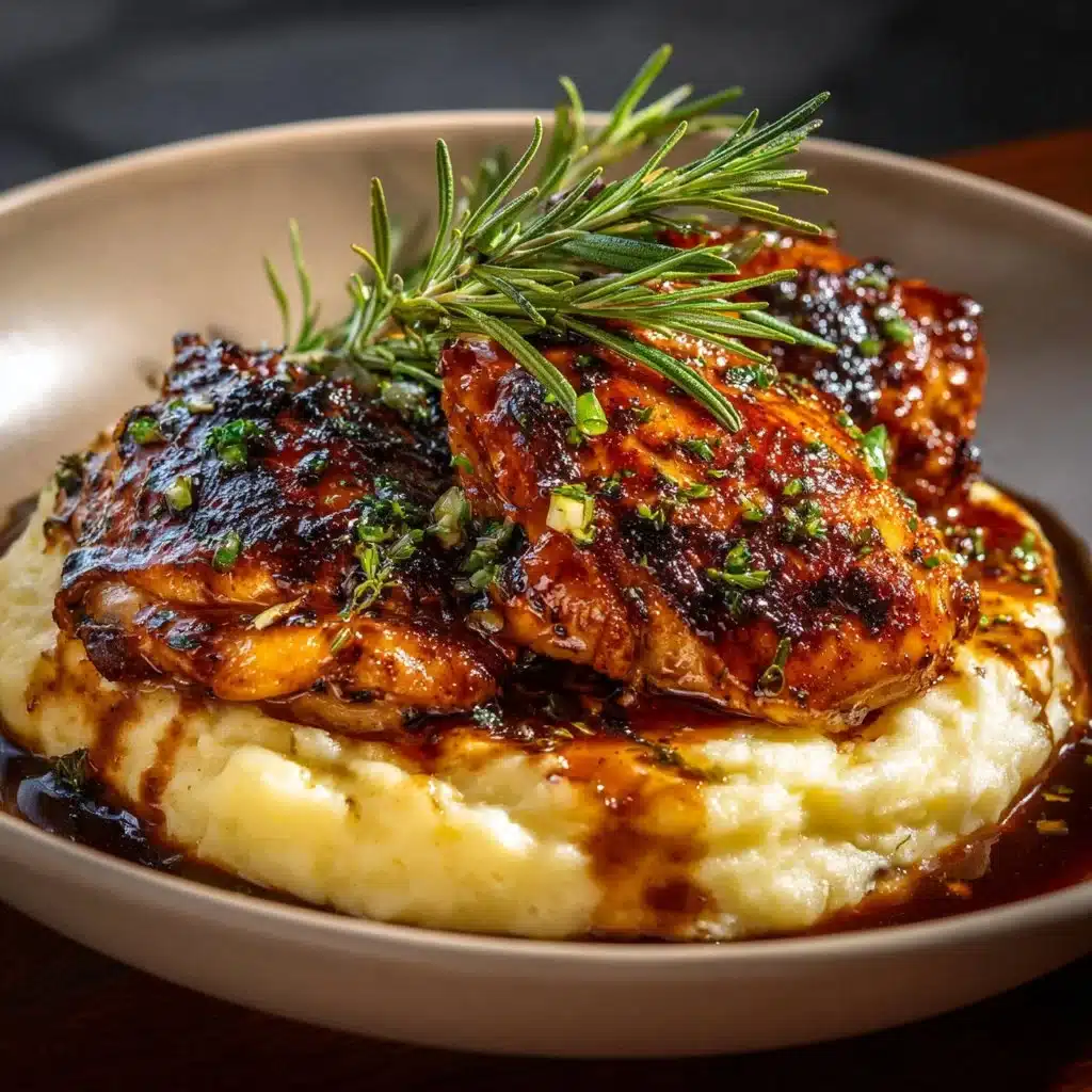 Delicious Chipotle Honey Chicken Thighs marinated and cooked to perfection