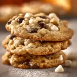 Plate of cottage cheese protein cookies fresh from the oven