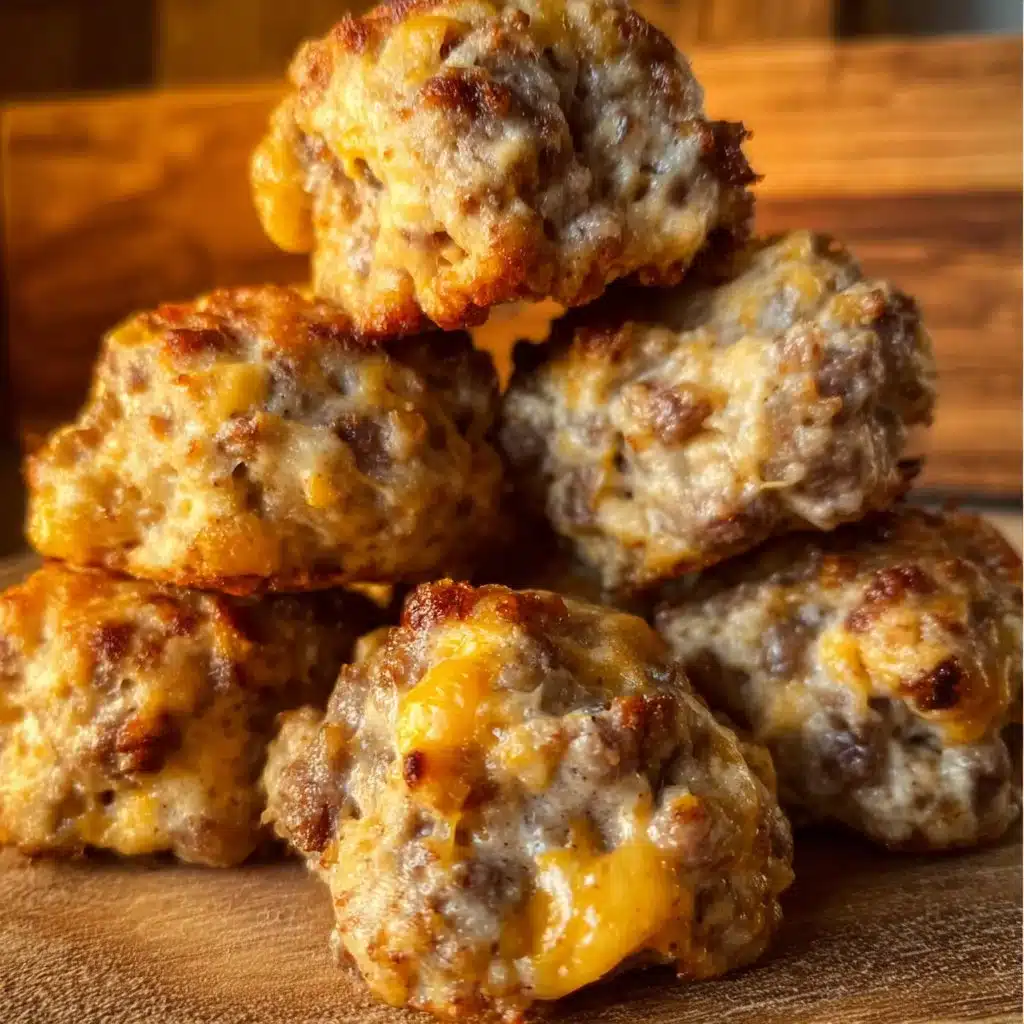 Cream cheese sausage balls recipe without Bisquick
