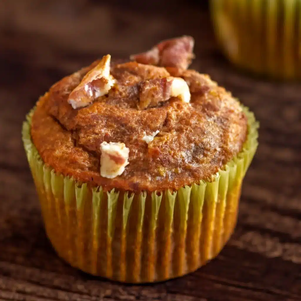 Delicious banana nut muffins made with almond flour, gluten-free and nutritious.