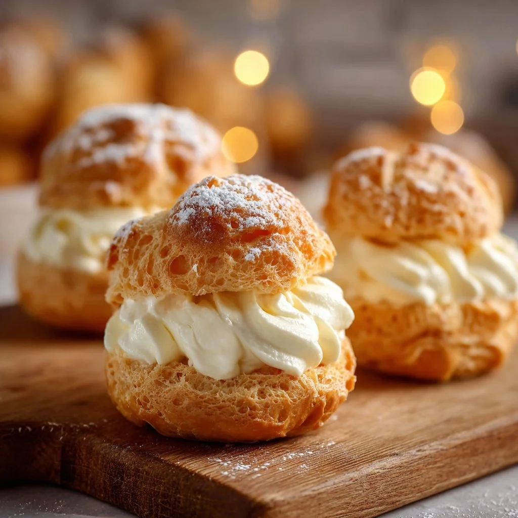 Classic French Cream Puffs