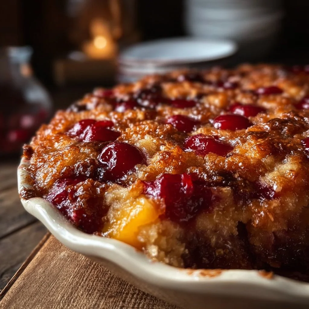 Easy Cherry Pineapple Dump Cake Recipe with Perfect Crispy Topping