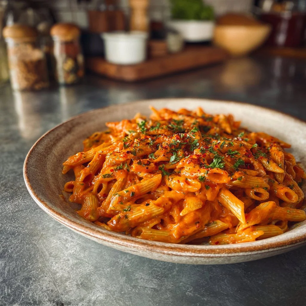 Easy Roasted Red Pepper Pasta Sauce