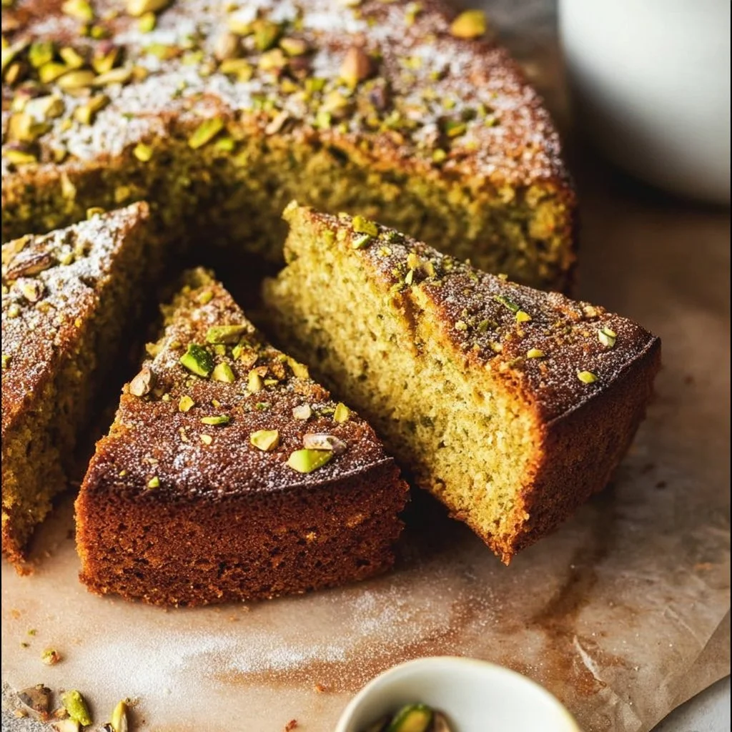 Flourless Pistachio Cake