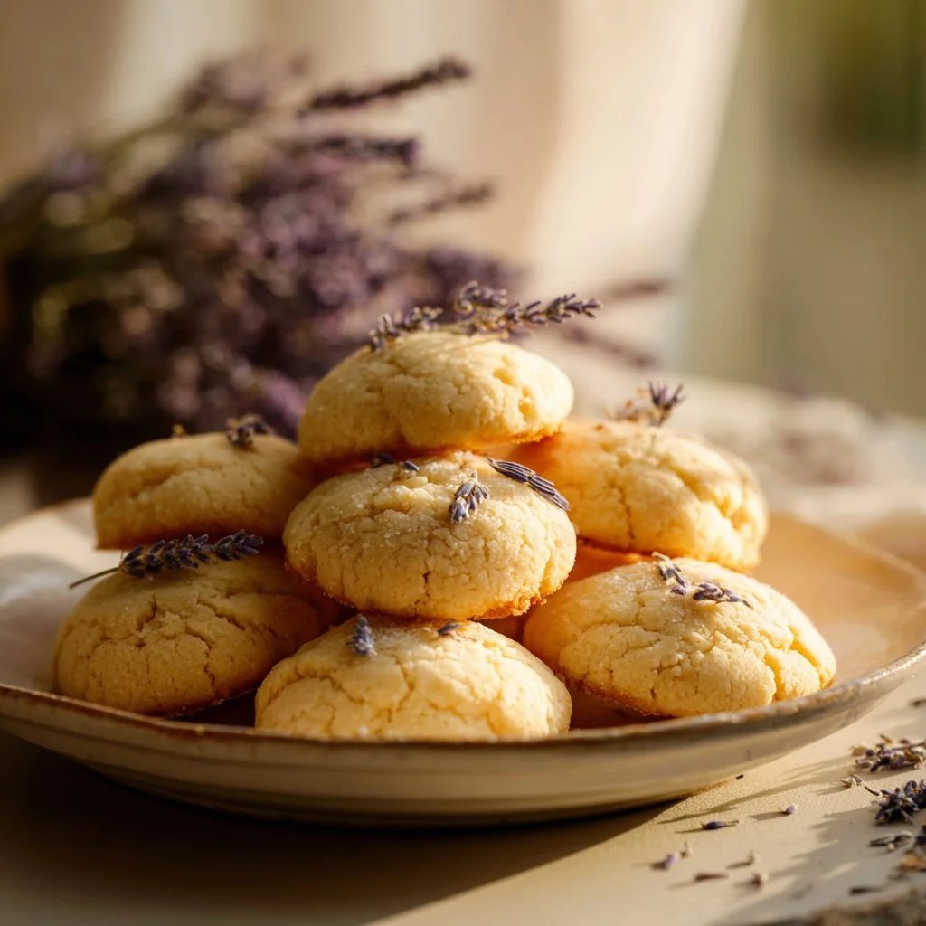 Lavender Honey Cookies
