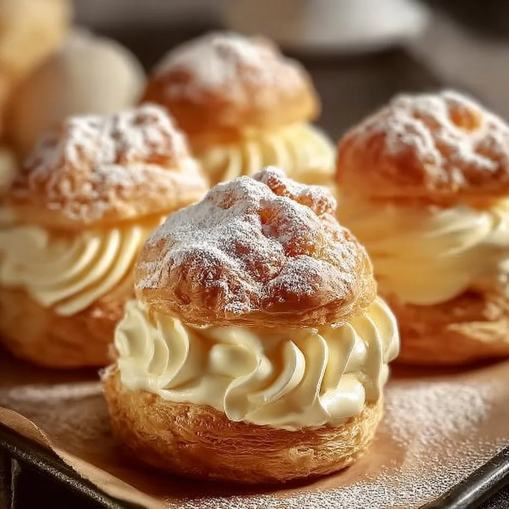 Limoncello Profiteroles