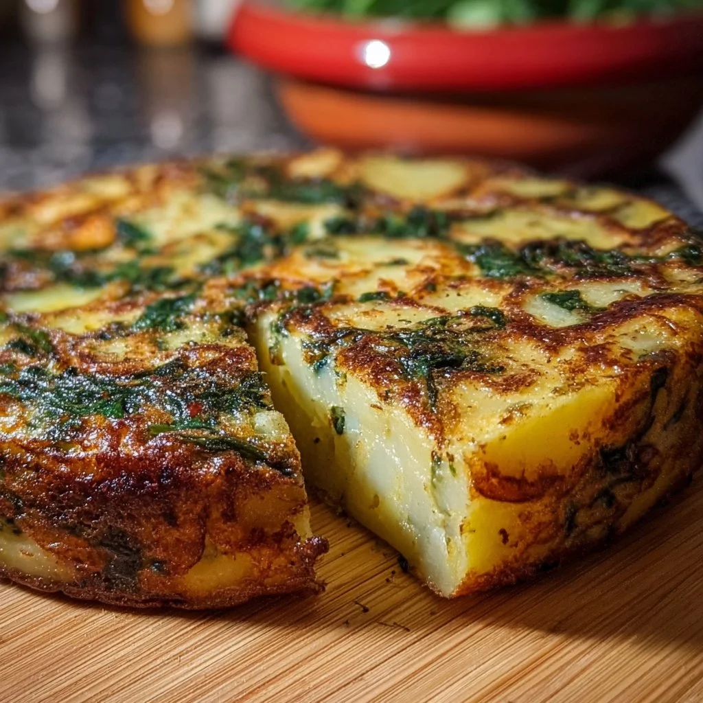 Potato & Spinach Frittata