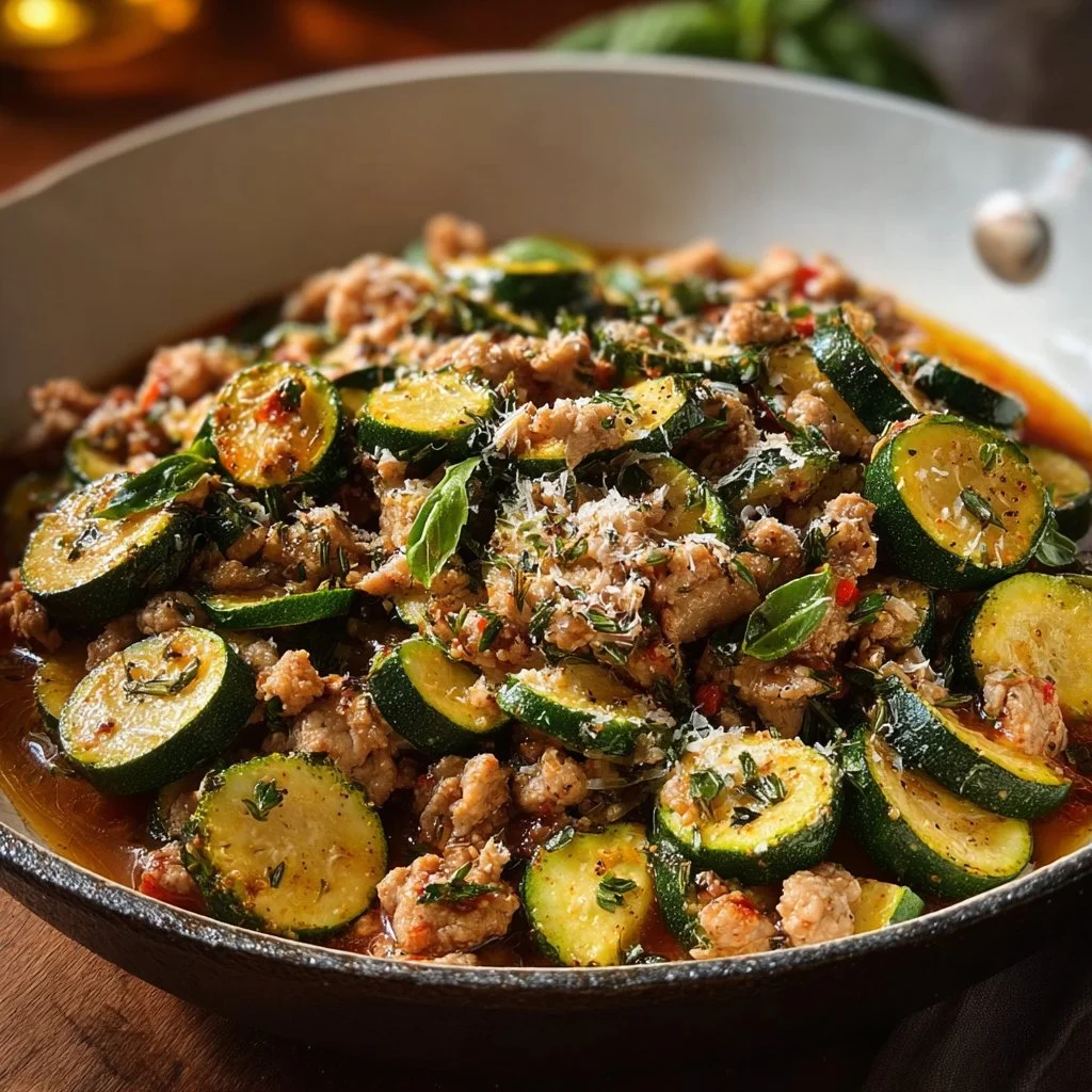 Turkey Zucchini Skillet