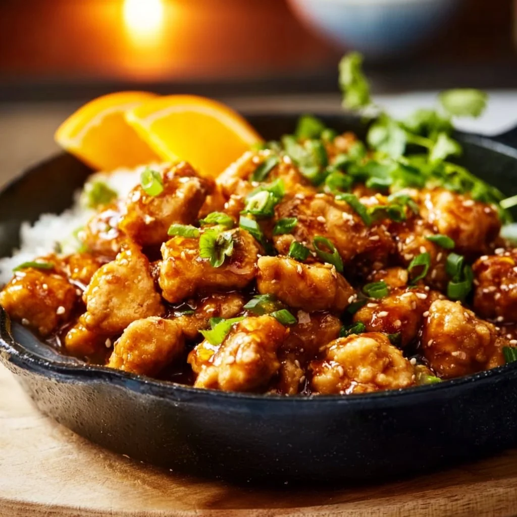 Zesty Ground Orange Chicken That Beats Takeout Every Time