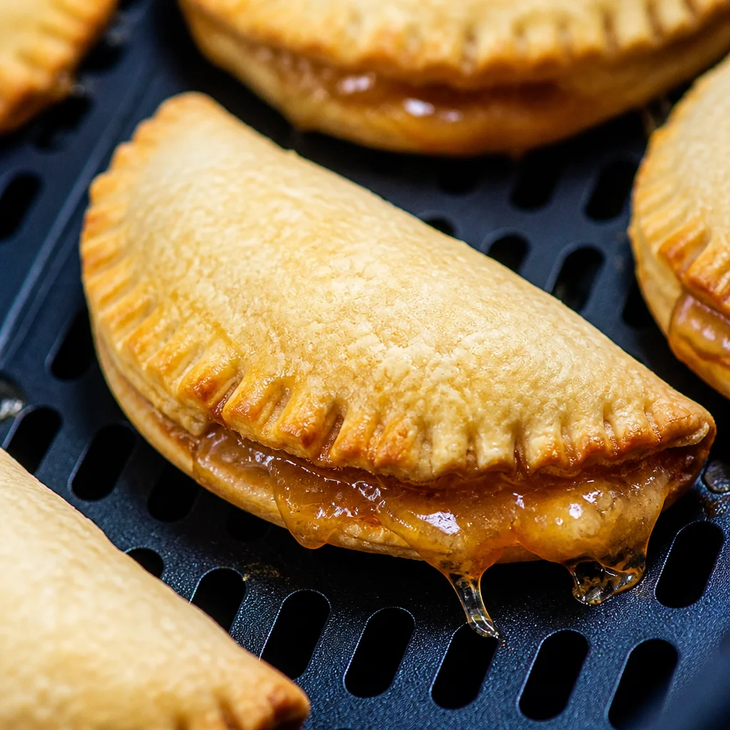 Delicious 10-Minute Air Fryer Mini Pecan Pies ready to enjoy.